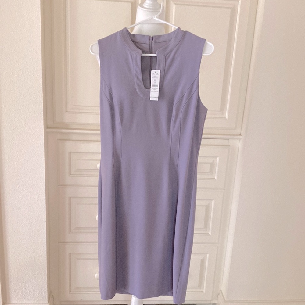 NWT White House Black Market, Body Perfecting, Keyhole, Sheath Dress.  (8)